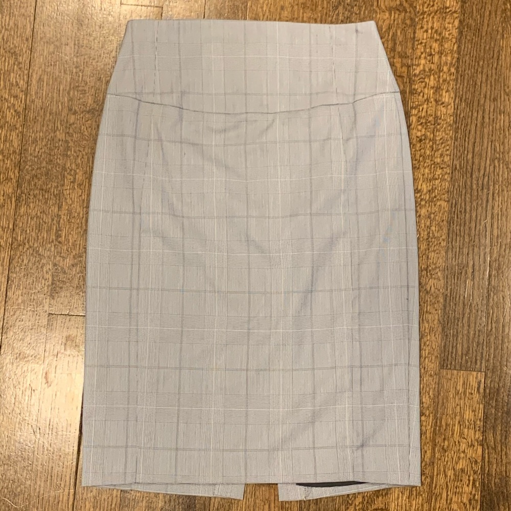 NWOT Express Plaid Pencil Skirt